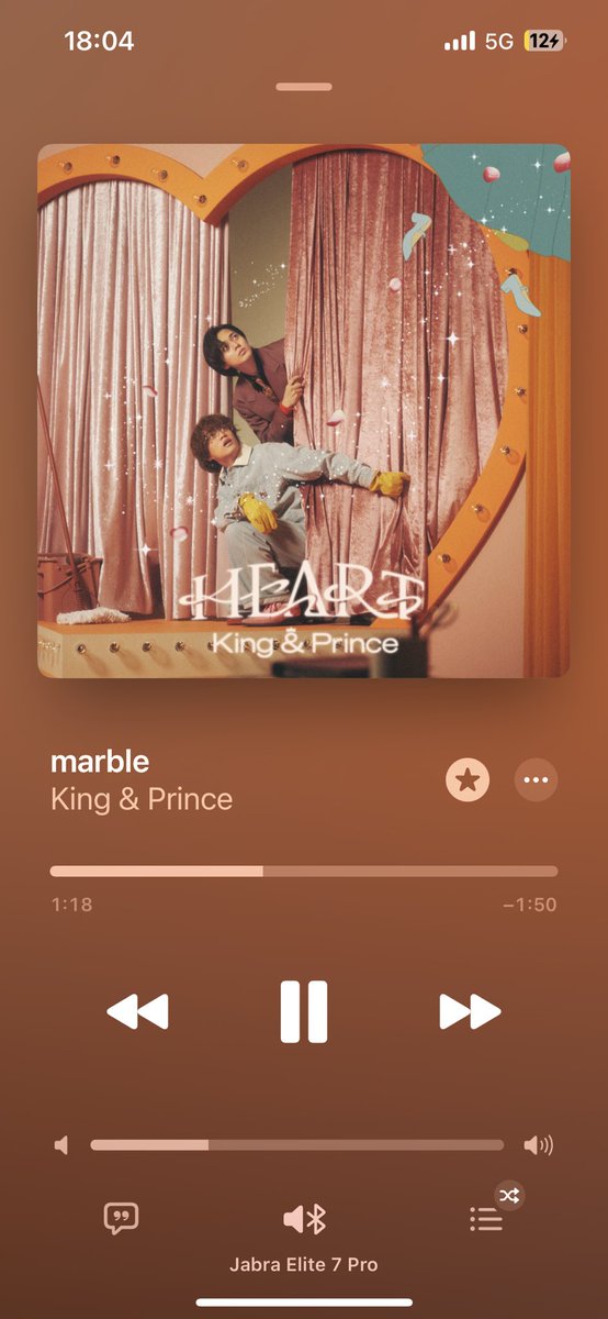 fut0een's tweet photo. このタイミングでmarble流れてきて涙溢れてきた外なのに😭King &amp; Princeだいすき、、 https://t.co/jr0YKD9Cj3