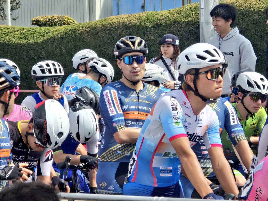 #広島クリテリウム2026
スタート前に撮れたお気に入り写真📸💘