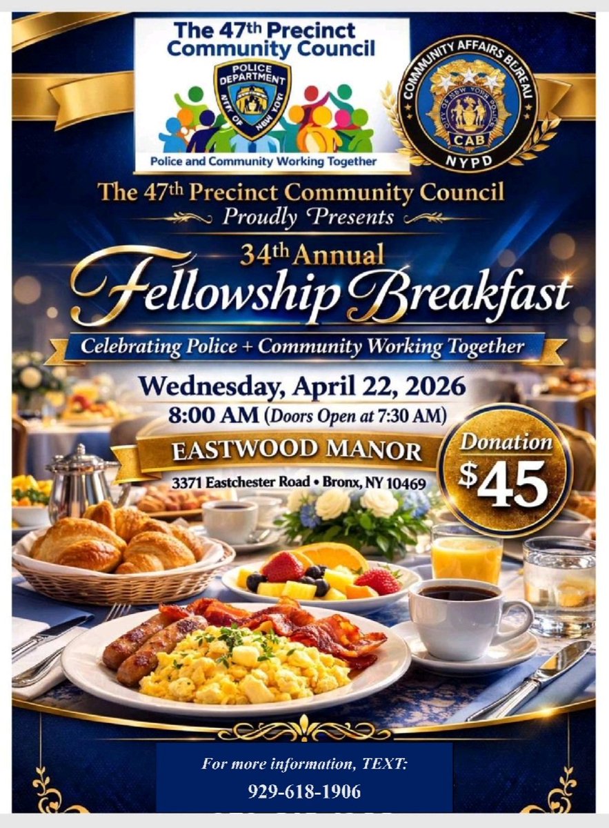 47th Precinct Community Council tweet media