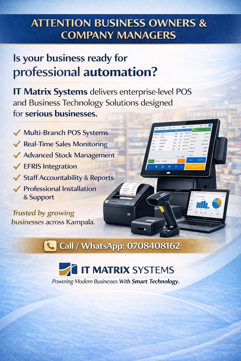 Martix System IT MATRIX SYSTEMS UGANDA (@KizzapiusM) / Posts / X