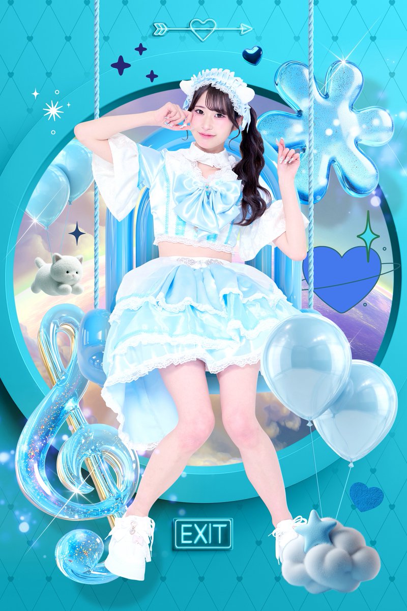 ✦✧ WORKS ✧✦ KimiTrial／水瀬ゆら アー写デザインを担当させて