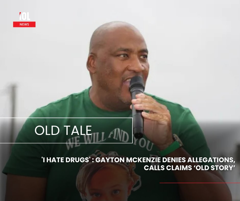 IOL's tweet image. Patriotic Alliance (PA) leader Gayton McKenzie has dismissed allegations linking him to drugs and criminal networks as false and politically motivated, saying the claims resurface every election cycle.
#Politics #PA #GaytonMckenzie #drugs #crime #BigFive #DrugDealers 
Read on