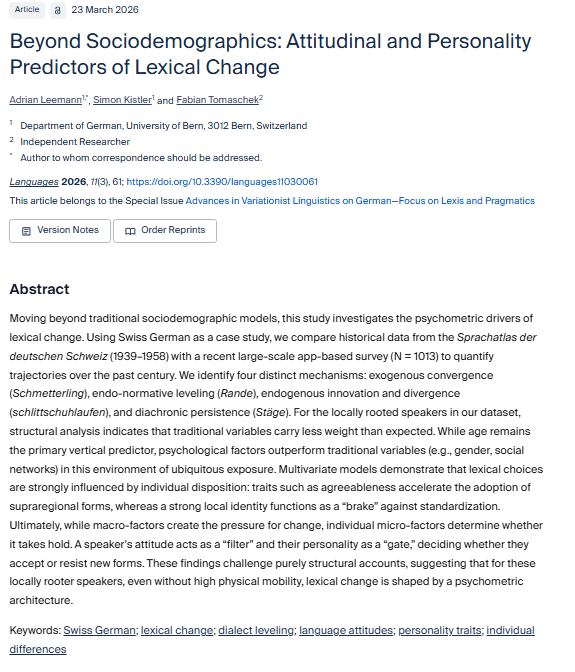 Languages MDPI tweet media