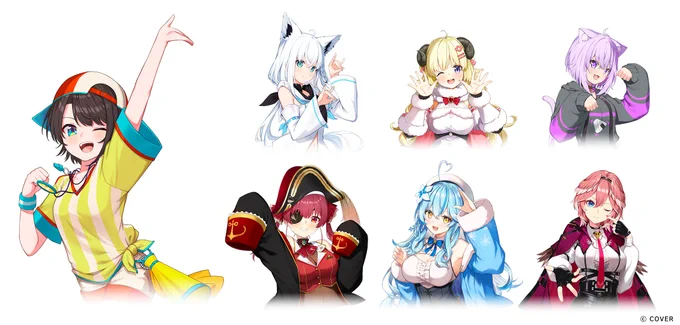 大空スバル 7th 記念LIVE ラブミ:7th anniversary live にて ;3ZUTAMAさん(#dj_3zutama)ディレクションのもと、 OP映像用イラストを担当させていただきました。 #大空スバル7周年LIVE