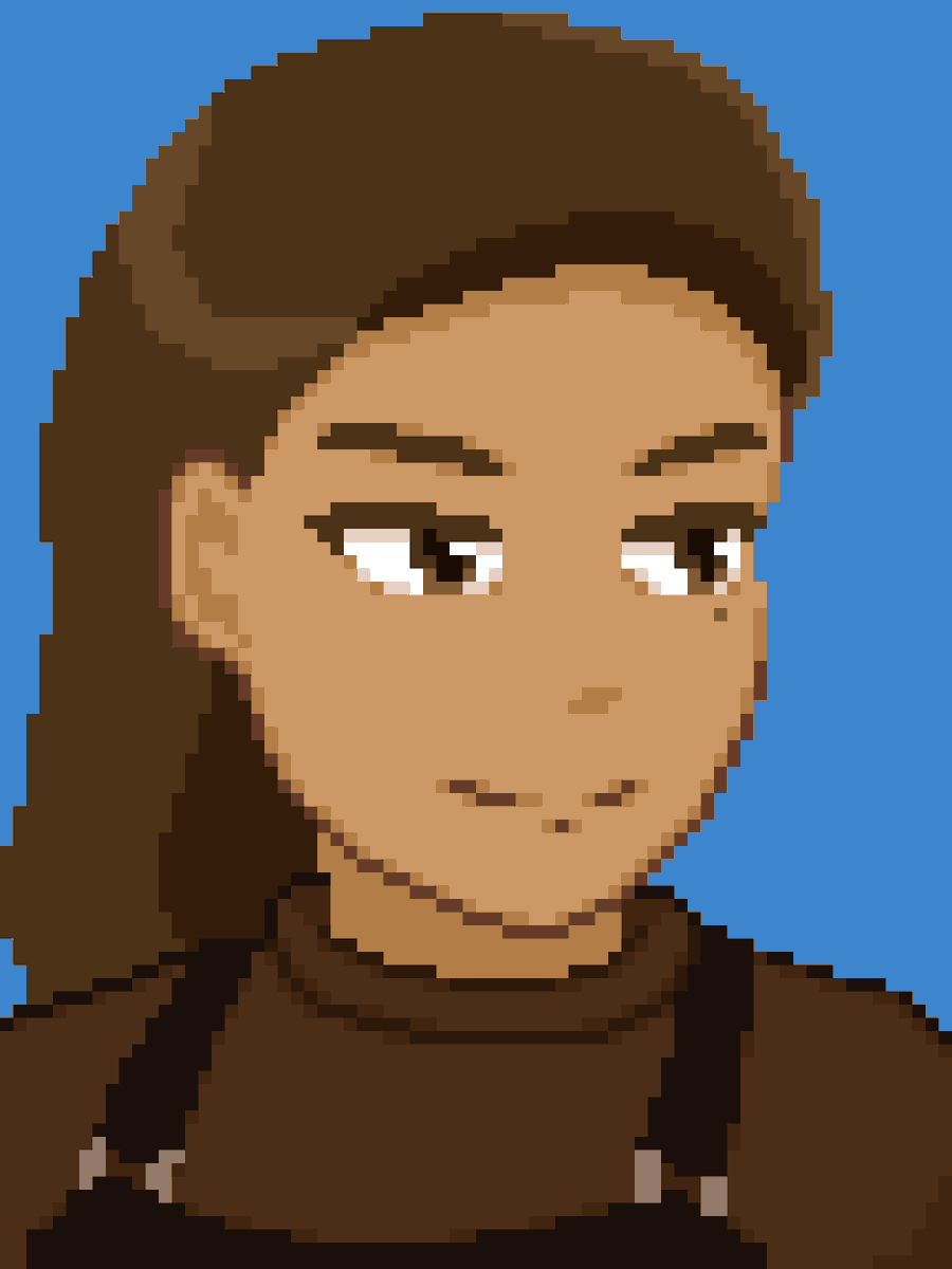 Gliese the blacksmith. #pixelart #ドット絵