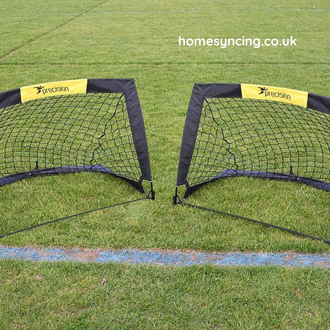 homesyncing's tweet image. Double the goals, double the fun.
The Precision Fold-a-Goal Set of 2 is perfect for quick matches anywhere — lightweight, portable and ready in seconds.

Shop now: homesyncing.co.uk/store/Precisio…

#Football #GardenGames #MiniGoals #OutdoorFun #KidsSports  #ActiveLiving #FamilyFun