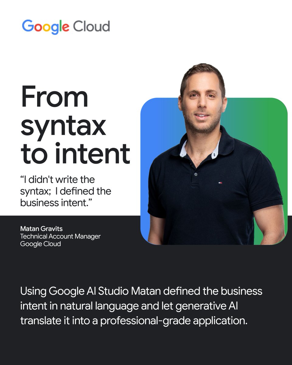 Google Cloud Israel tweet media