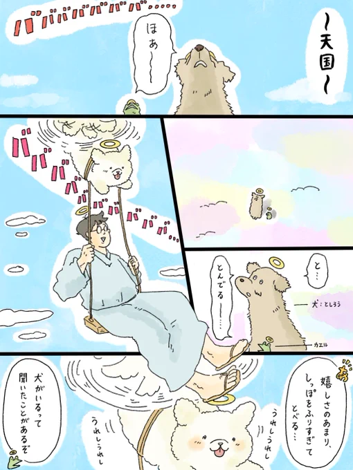 天国での暮らしはどうですか「飛びたい犬」(1/2) 