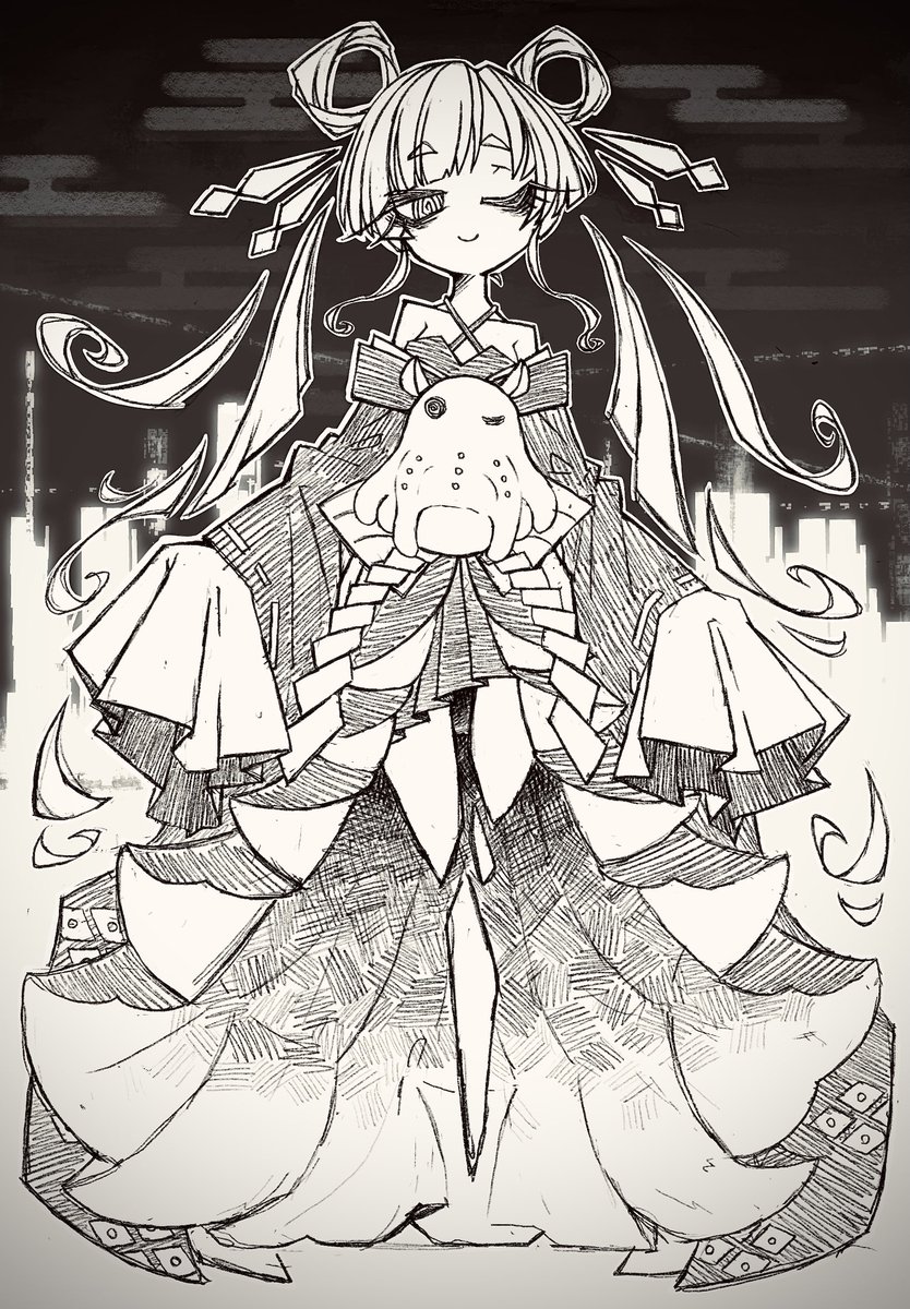 モノクロも良き。 