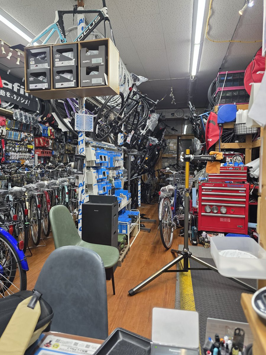 サイクルショップ金太郎の店主　内之倉　順二 tweet media