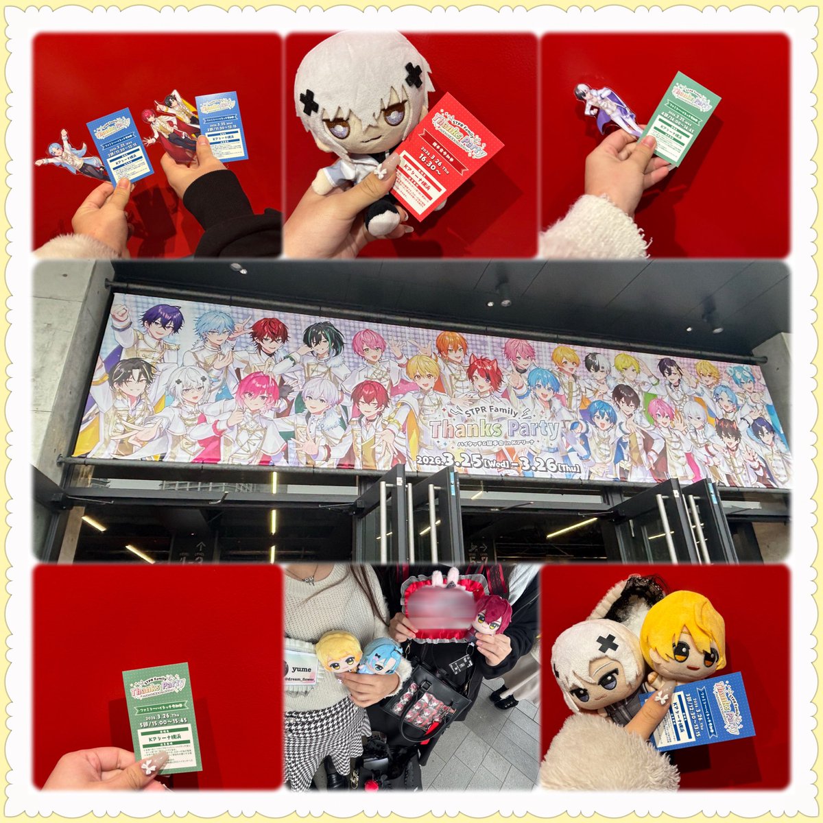 dream_flower_'s tweet photo. 𝑆𝑇𝑃𝑅 𝐹𝑎𝑚𝑖𝑙𝑦 𝑇ℎ𝑎𝑛𝑘𝑠 𝑃𝑎𝑟𝑡𝑦 𝑖𝑛 𝐾アリーナ

──────𝟐𝟎𝟐𝟔.𝟑.𝟐𝟓/𝟐𝟔

 #ThanksParty https://t.co/NEFnTXFPNq