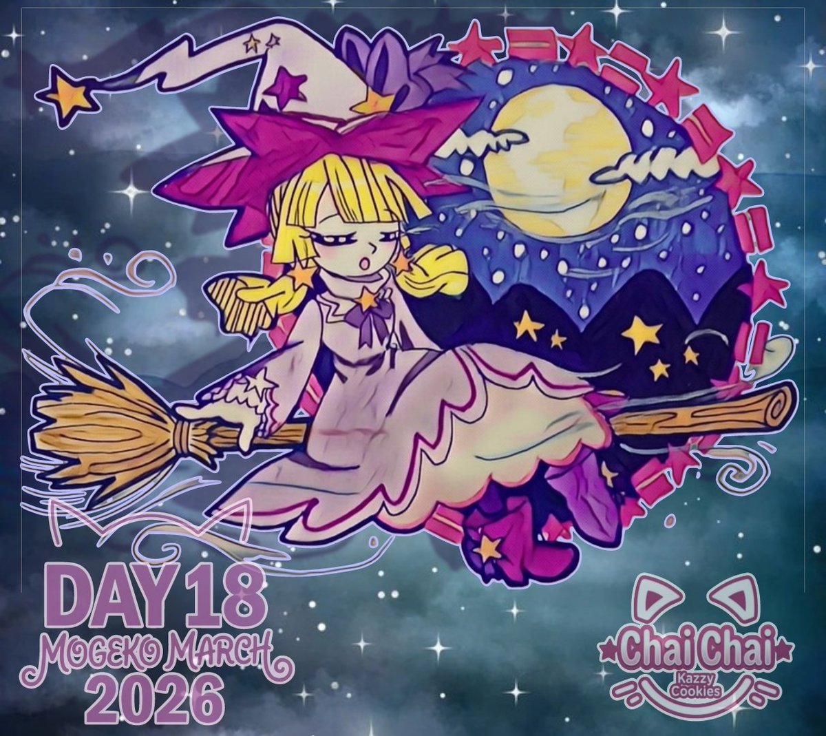 KazzyCookies's tweet photo. MOGEKO MARCH 2026
DAY 18 - TRAVEL
#mogekomarch26 #okegomevents #StarlitNight #ObsoleteDream #海底囚人 #TraditionalArt #EditArt #Funamuseum #Okegom https://t.co/4trgbU81kD