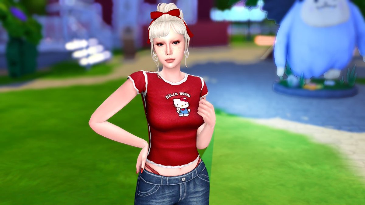 Sleepysimss's tweet photo. My Melody , Kuromi , and Hello Kitty😻 #showusyoursims #sanrio https://t.co/HFBtTrtiyv