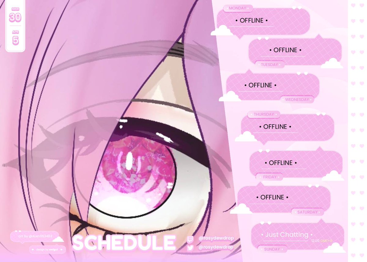 Hsialu 霞露🌹💧@Serenacy/セレナシー tweet media