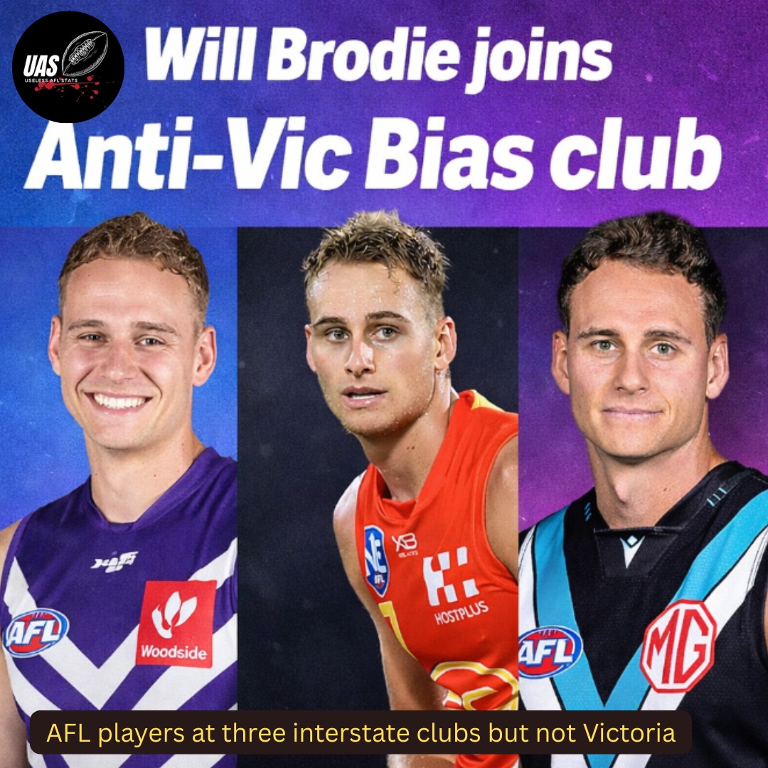 Useless AFL Stats tweet media