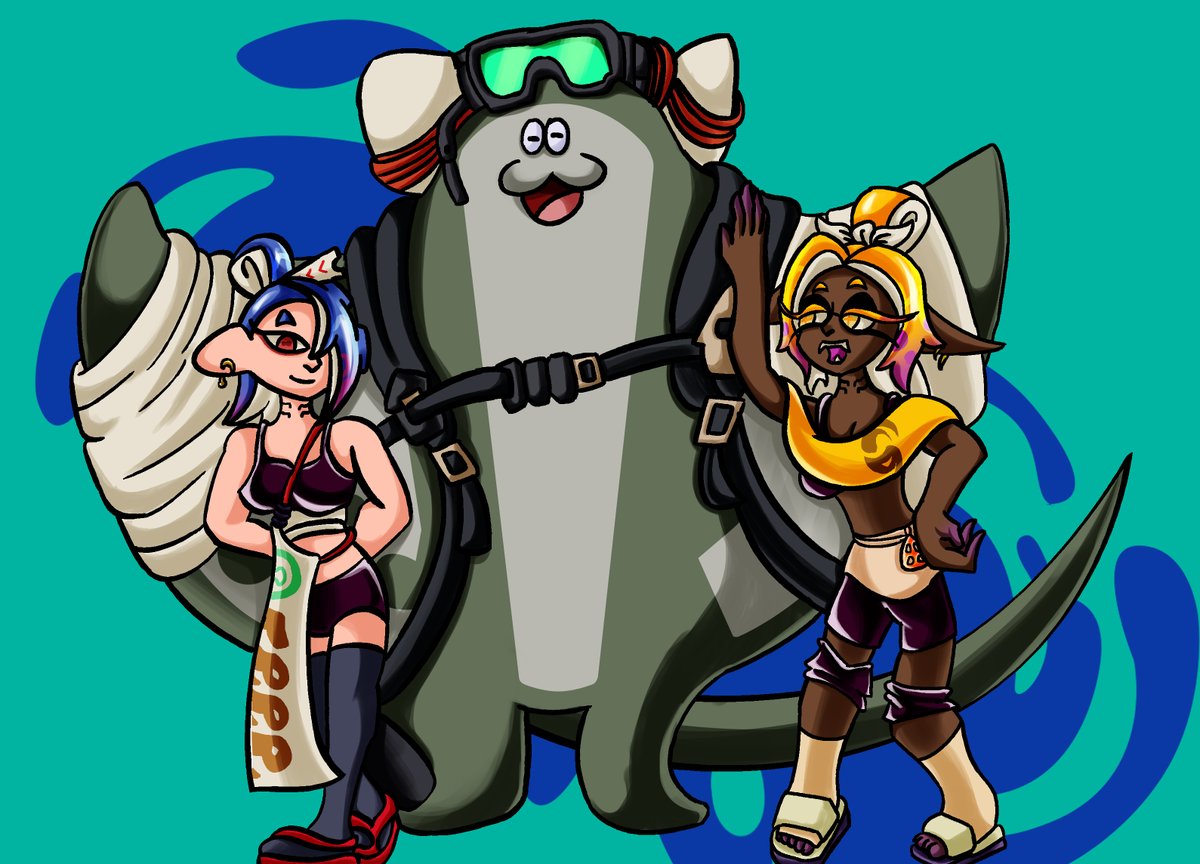 Bluegirl (Commissions open) tweet media