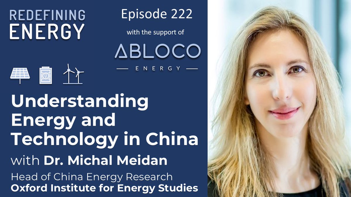 Redef_Energy's tweet photo. 🎙️Ep222. Understanding Energy and Technology in China

#spotify https://t.co/LswQeD8qcp 
#applepodcast https://t.co/d28wFPPtZY

@MegaWattXinfo and @gerardreid14 invite @michalmei 
to analyse recent China Energy and Technology trends https://t.co/i9JYwHrFeV