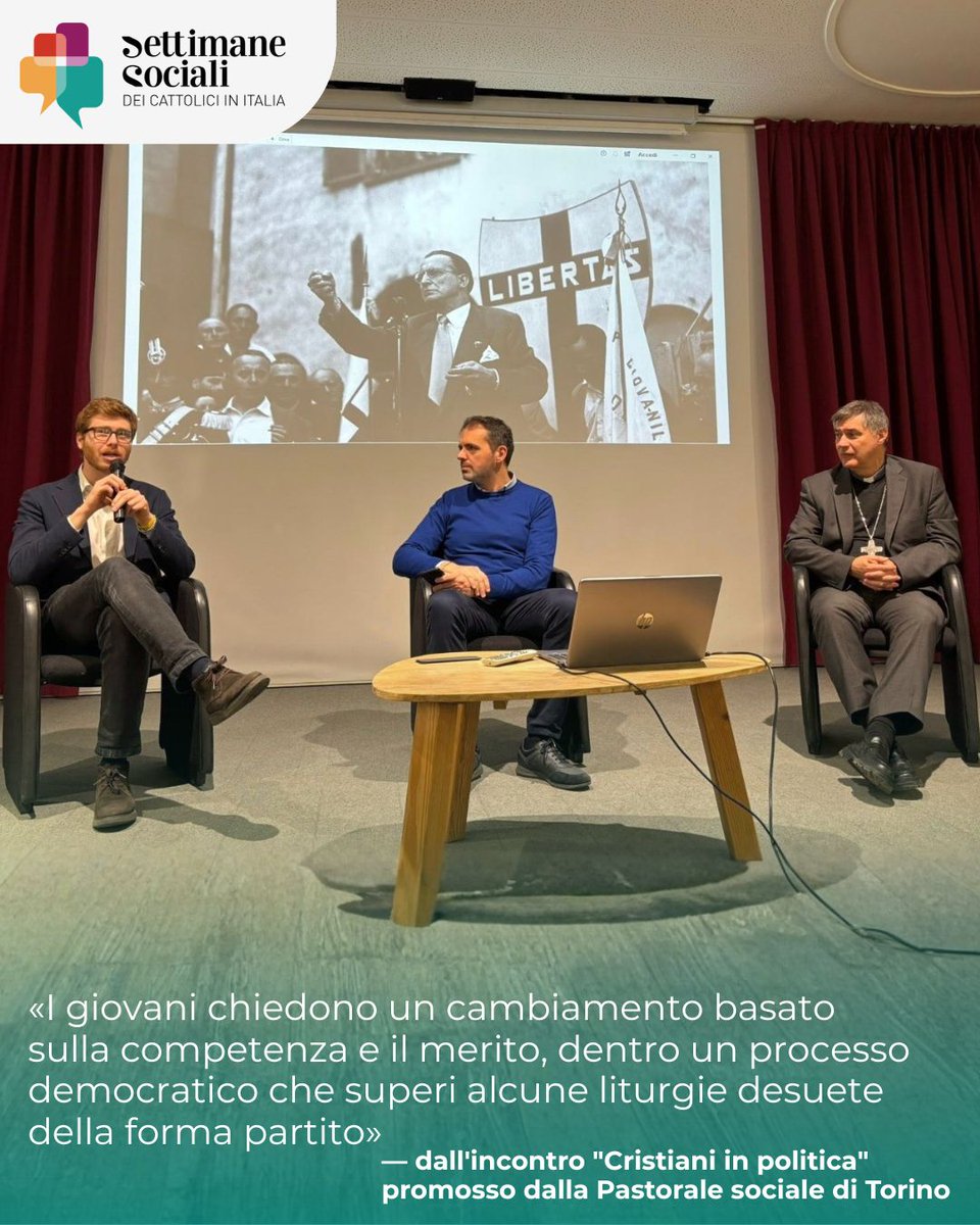 Settimane sociali dei cattolici in Italia tweet media