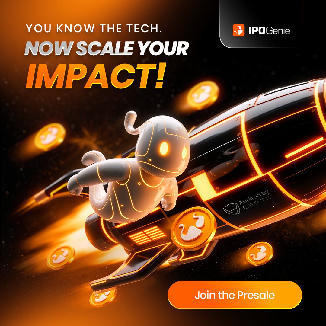 You have spent years understanding blockchain, tokenization, and what real utility in Web3 actually looks like. That knowledge is worth something.
The question is whether you are putting it to work.

IPO Genie is built for exactly the kind of investor who already gets it.
You