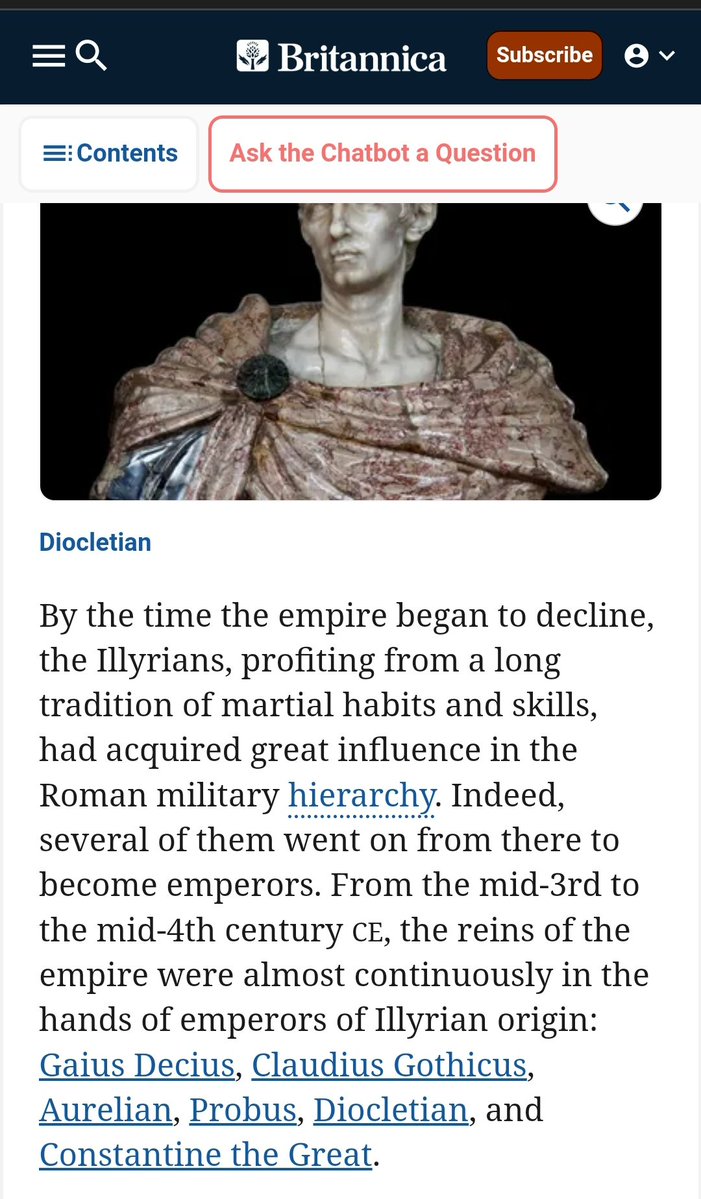 ErnestoFerrari9's tweet image. Emperor Constantine I of #Illyrian #albanian origin through the Edict of #Milan permanently established religious tolerance for #Christianity within the Roman Empire. We can say that Albanians🇦🇱🇻🇦 were the first #Christians in Europe. #albanian #Church  britannica.com/topic/Edict-of…