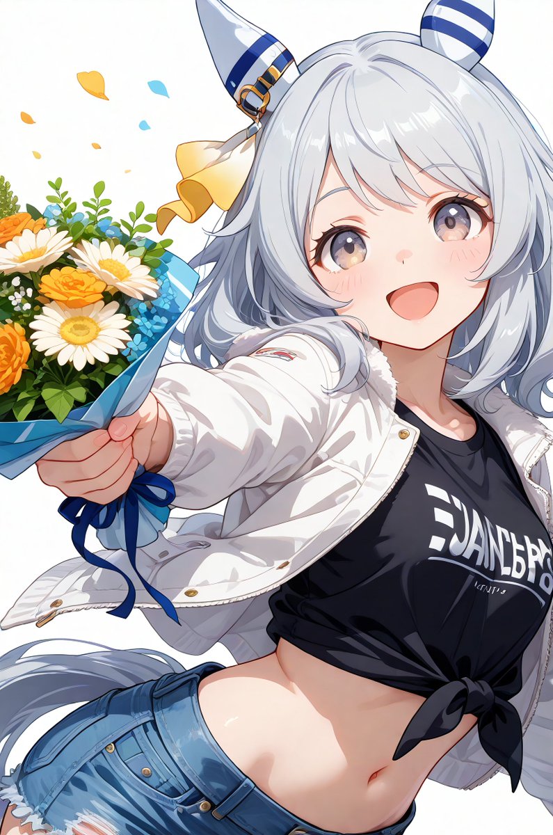 本日3人目の誕生日はヒシミラクルです!普通とか自称していますけど普通に美少女ですね! ヒシミラクル / Hishi Miracle