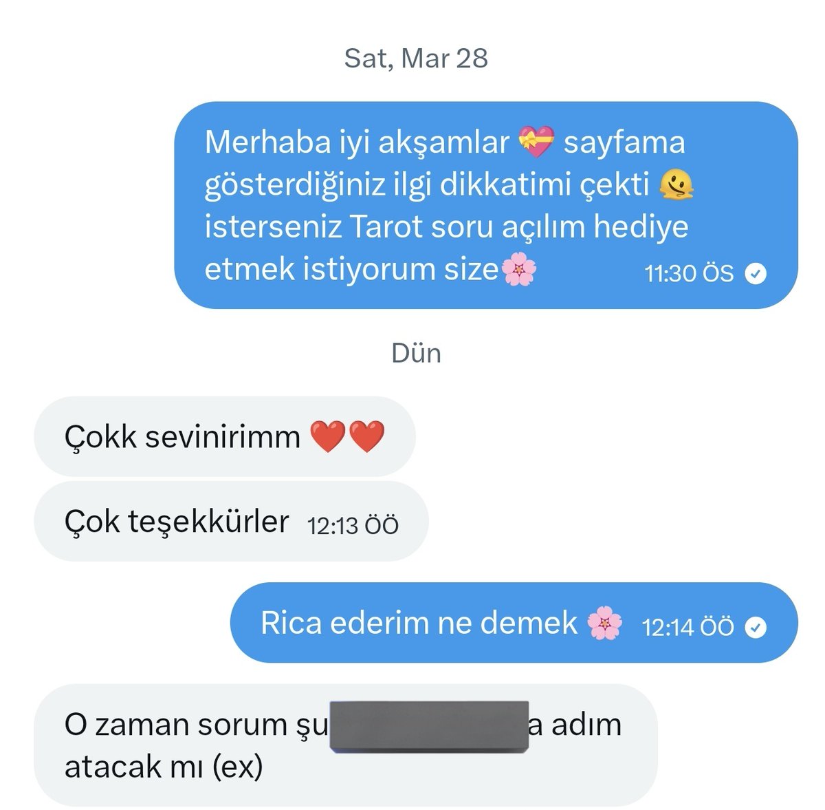 Müzeyyen☀️(Tarot danışmanlığı) tweet media