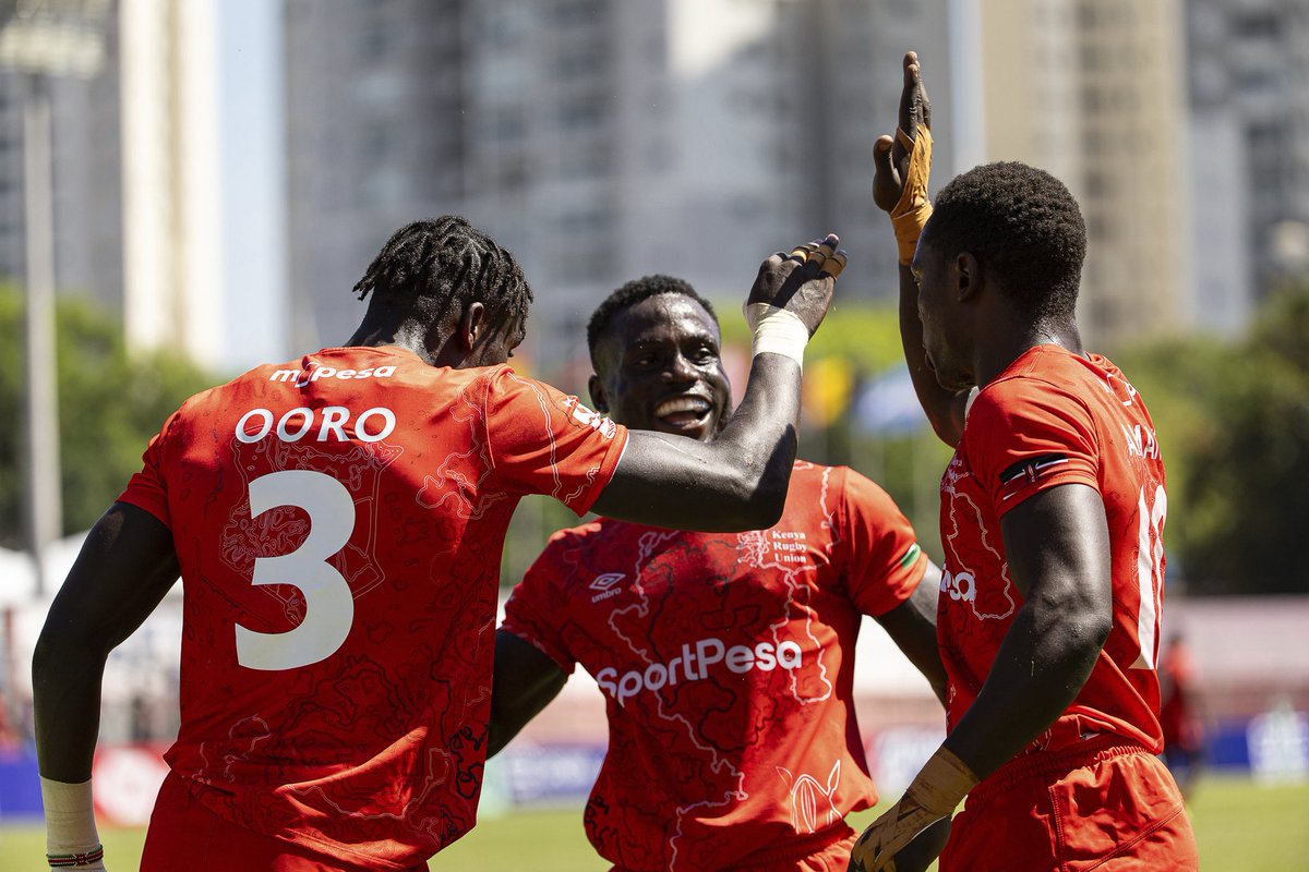 Image for the Tweet beginning: Kenya Men’s Sevens have officially