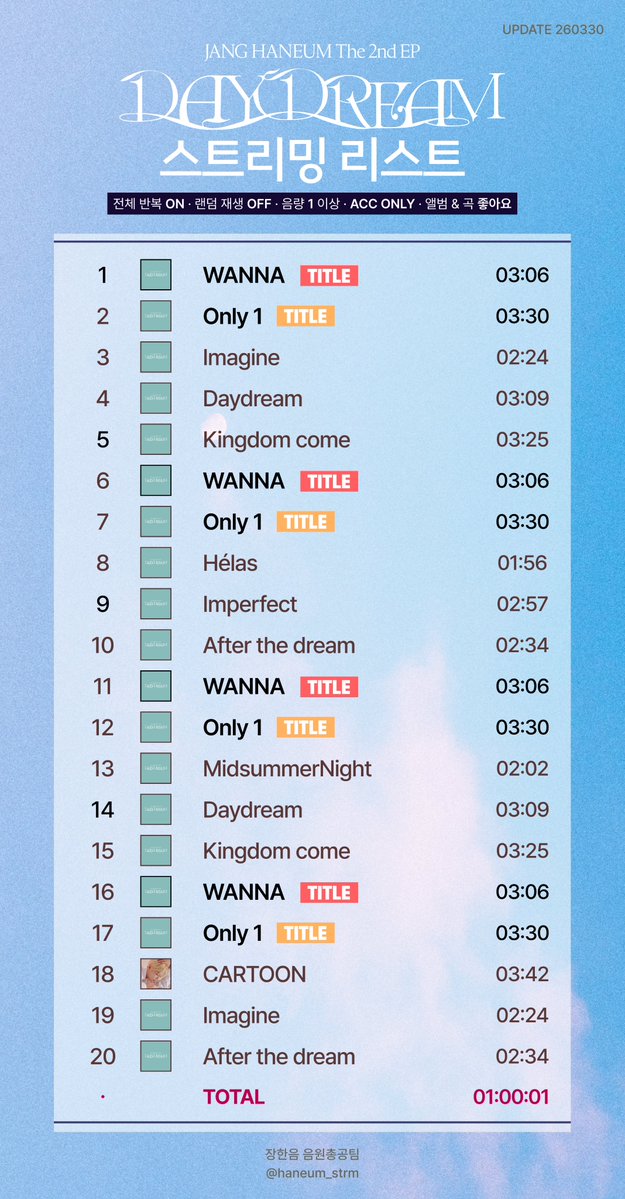 장한음 음원총공팀 tweet media
