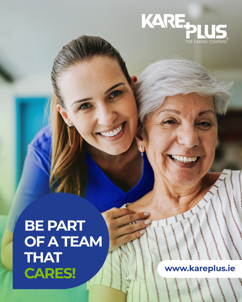 Join a team that puts compassion at the heart of everything. 💙

With Kare Plus, you’ll empower individuals to live safely, confidently, and comfortably at home.

Start your care journey today! ✨ 

#KarePlus #CaringCareer #JoinOurTeam #NowHiring