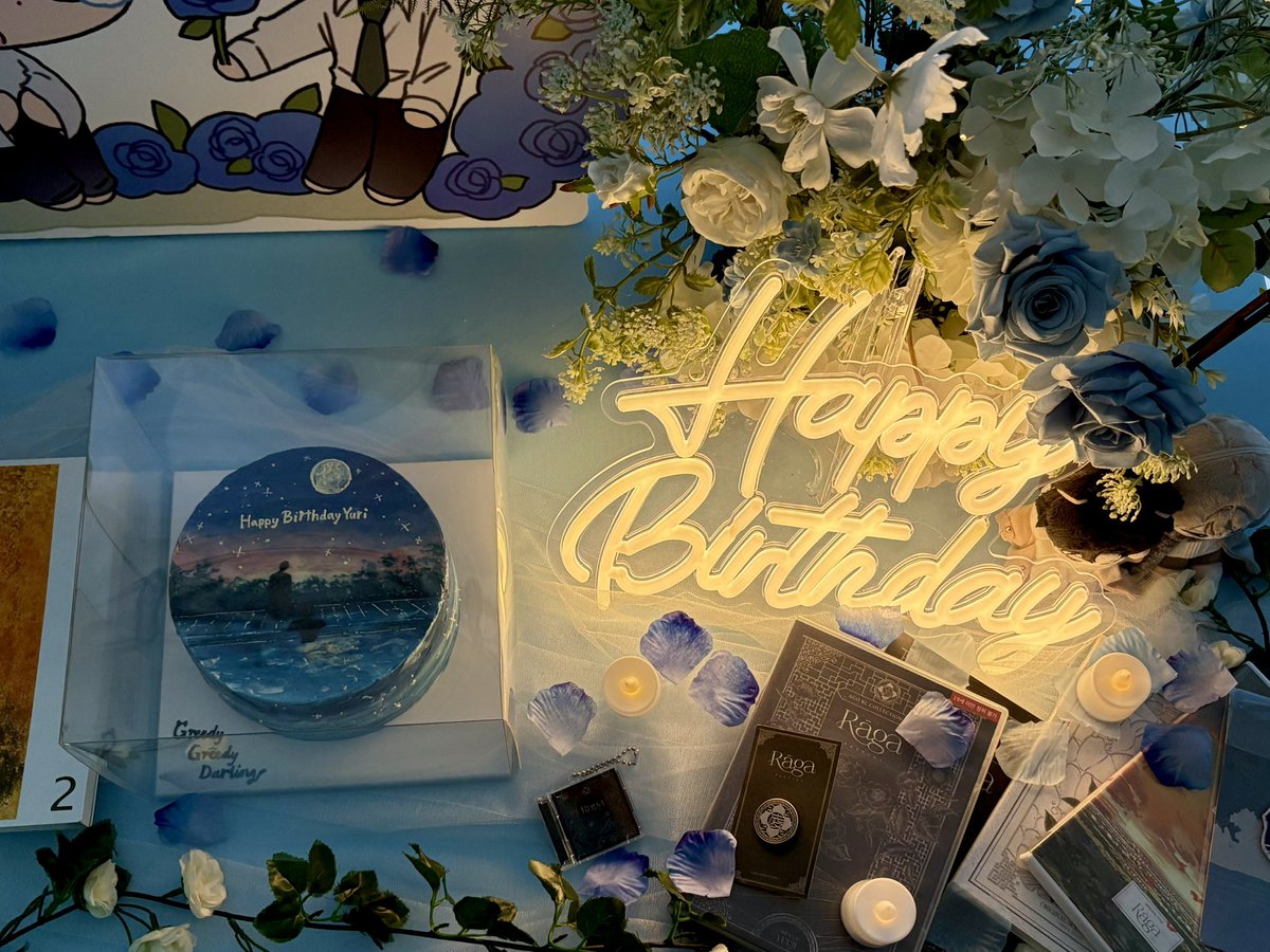 ctrl_scv's tweet photo. 유리씨 생일축하해여🥳🎉💐🌊!!!

케이크 너무 이뻐서 오늘도 찍어왔슴다ㅎㅎ https://t.co/VasS9S2Dfz