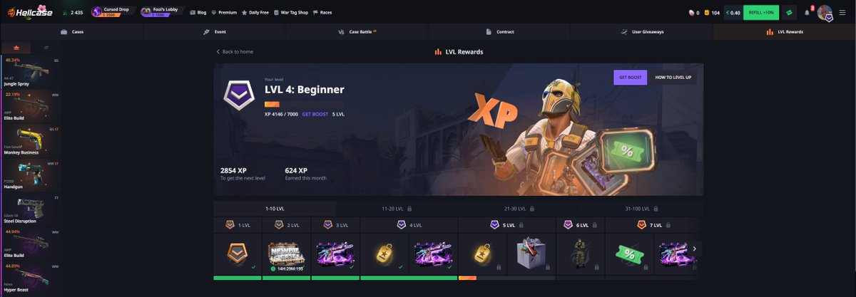 ElCryptoCurator's tweet photo. @hellcase #HellcaseLevel https://t.co/Mlbiz3EDKZ