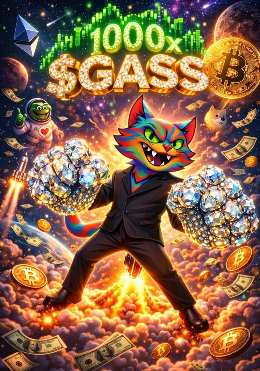 GASS9A55's tweet photo. Gas price is up and down ⛽️
Crypto is up and down 😹
And $GASS community always keeps building no matter what happens 😻🙀😻
We will survive and get to the moon 🫵🏼🙀🔥🏳️‍🌈🌕 https://t.co/lZg3OJ93xn