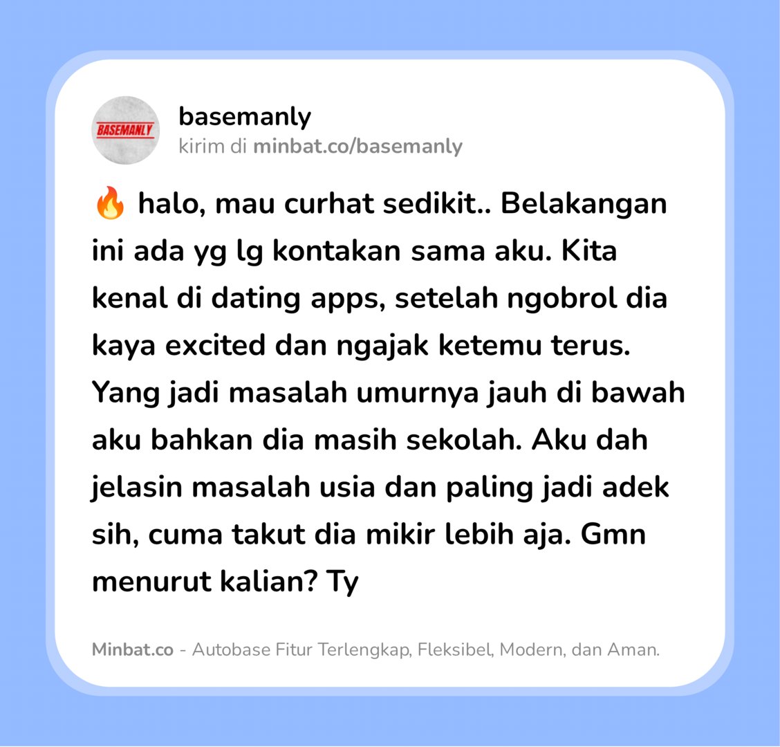 BUKAN BASE RATED tweet media