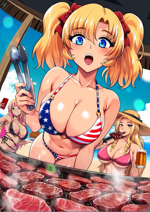 どっちも好き🥩🇺🇸 