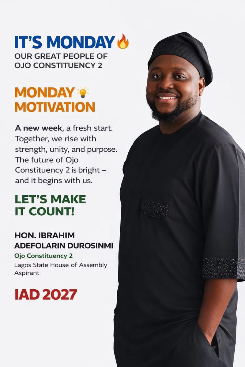 Ibrahim Adefolarin Durosinmi Media tweet media