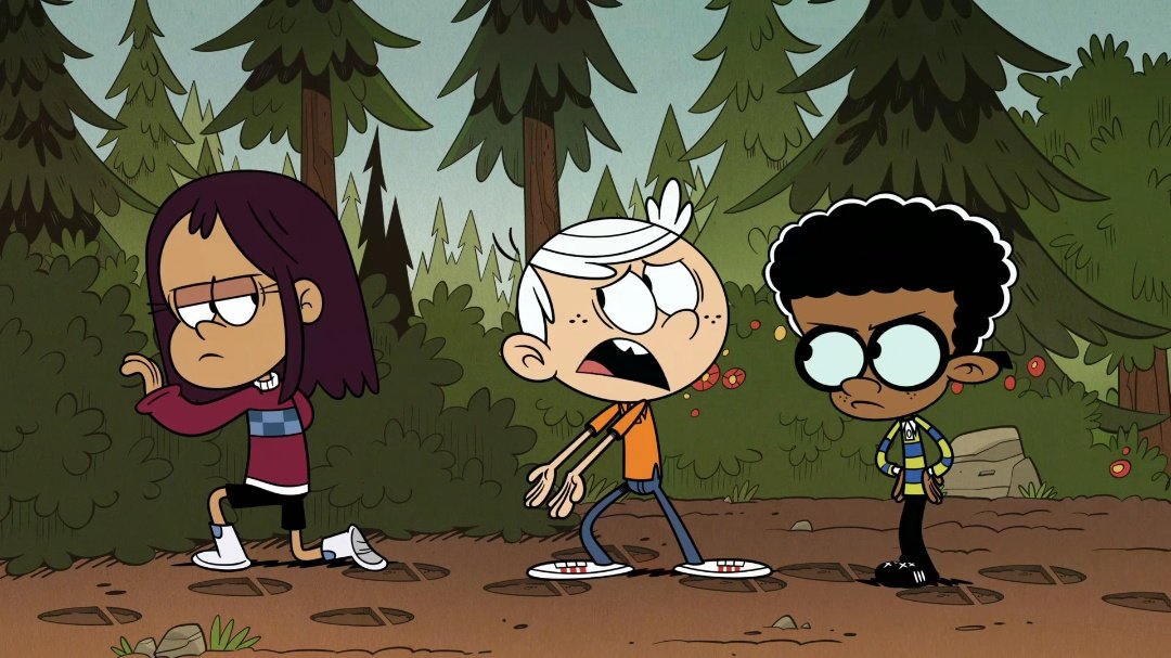 ２人に質問をしたのに犯人達の臭いがするからと言ってそのままLincolnの口を塞いでまたそのまま２人を放置してまた先に行ってしまったKara。
Karaに追いついたLincolnはいつも僕等を置き去りにしてるけどこのままじゃ一緒に行動するのは無理だと訴えました。
#TheLoudHouse #LincolnLoud