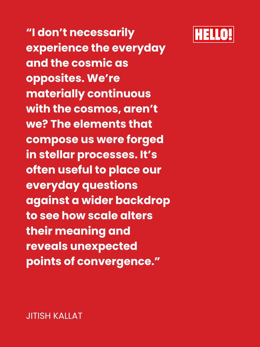 HELLOmagIndia's tweet image. Blurring the lines between time, memory, and material, #JitishKallat invites us into an immersive creative universe shaped by inquiry and introspection. In an exclusive with HELLO!, he takes us through this evolving journey.

hellomagazine.in/lifestyle/stor…

 #HELLOIndia #HELLOMagazine