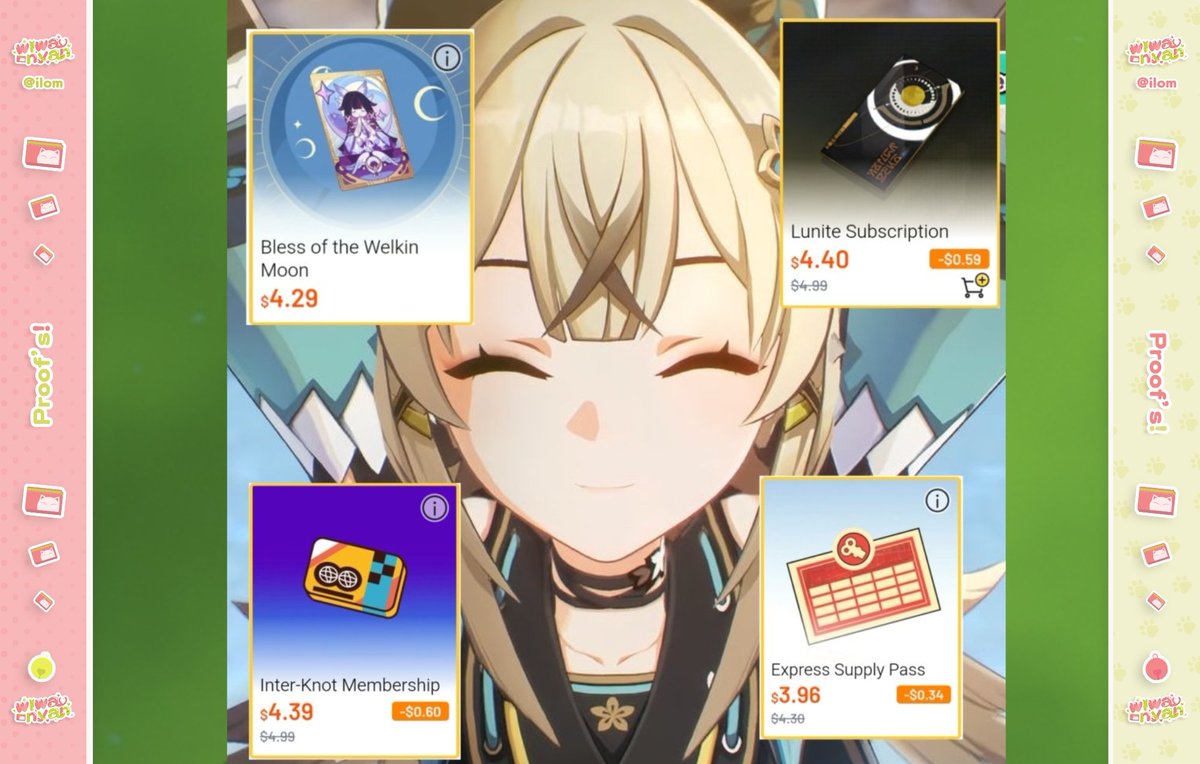 wiwa! 🩷 Genshin WuWa HSR ZZZ joki pilot tweet media