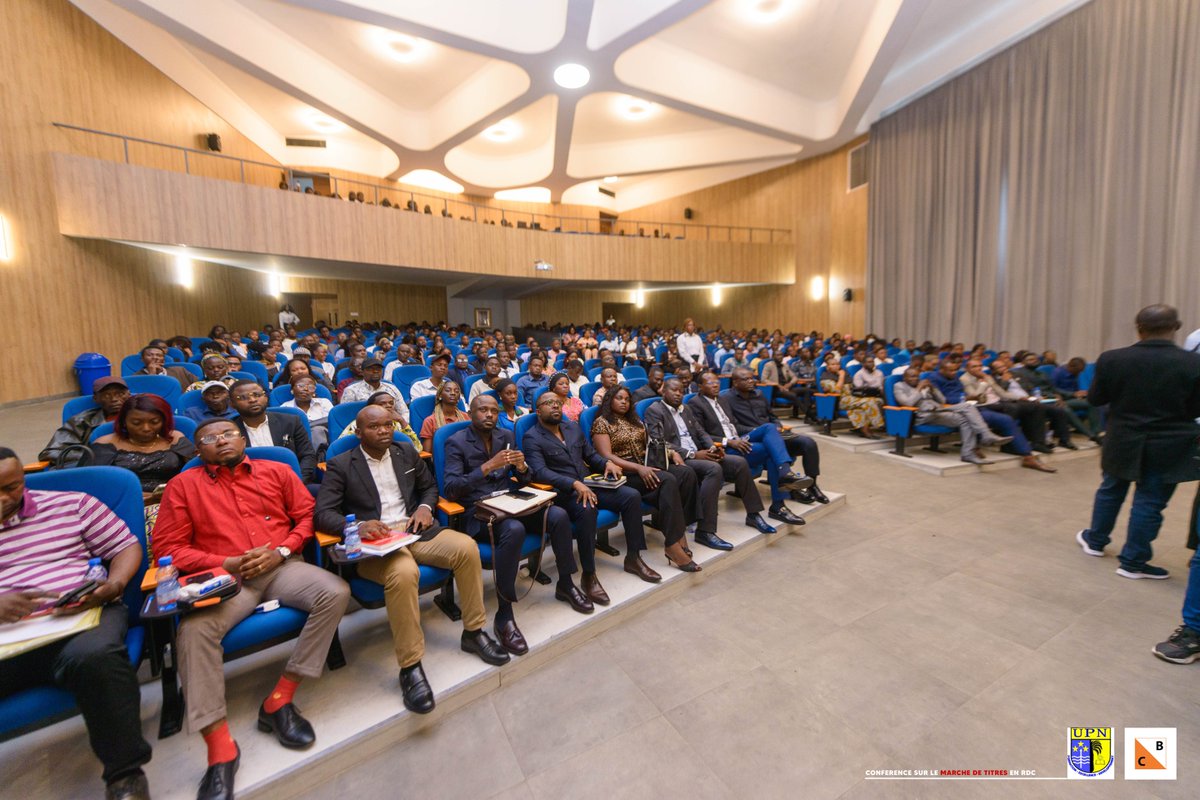 bems_consult's tweet photo. Invitée par l’Université Pédagogique Nationale, BEMS Consult a participé ce 26 mars 2026 au forum « Le marché de titre en RDC ».

Un échange clé pour mieux comprendre les enjeux et opportunités du secteur.

#FinanceRDC #Investissement #BEMSConsult #MarchéDesTitres https://t.co/UbyRNNuvMt