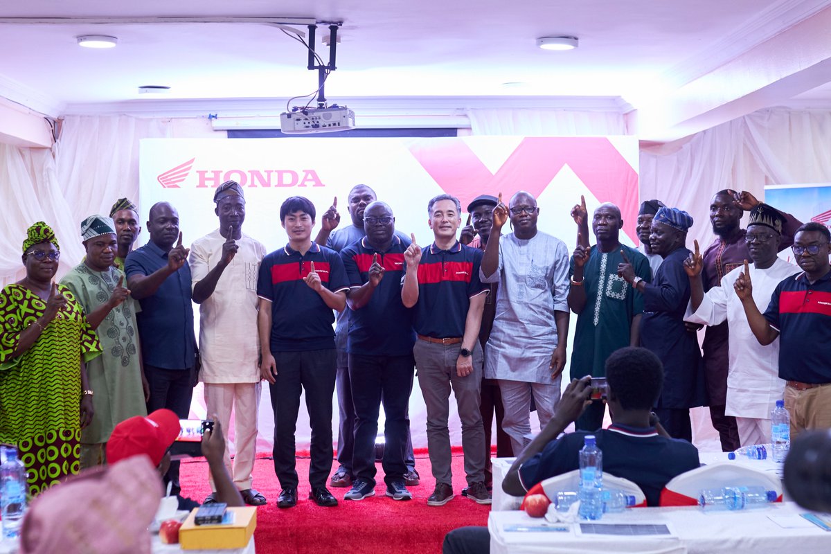 Honda Nigeria tweet media