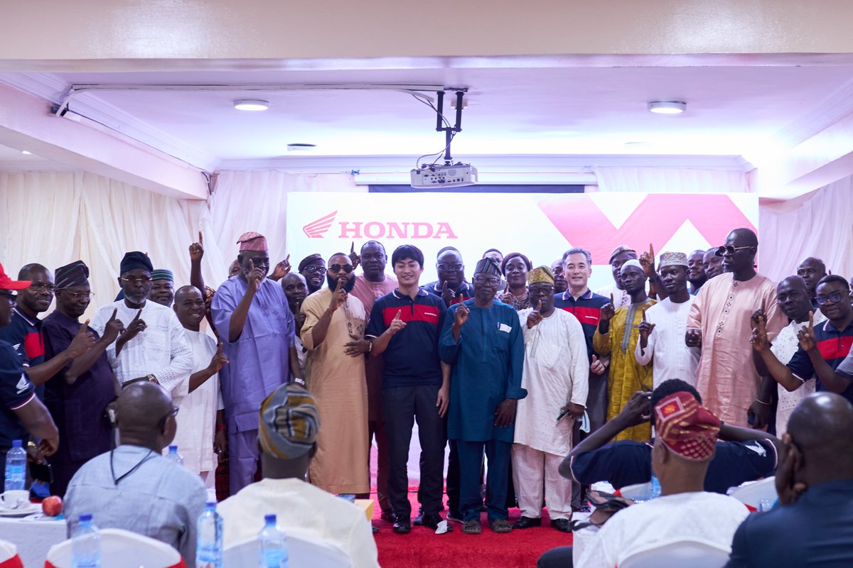 Honda Nigeria tweet media
