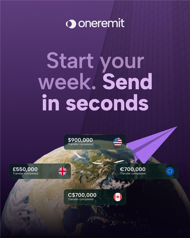 Oneremit | Your Cross-border Payments Partner tweet media