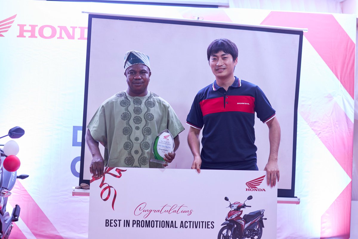 Honda Nigeria tweet media