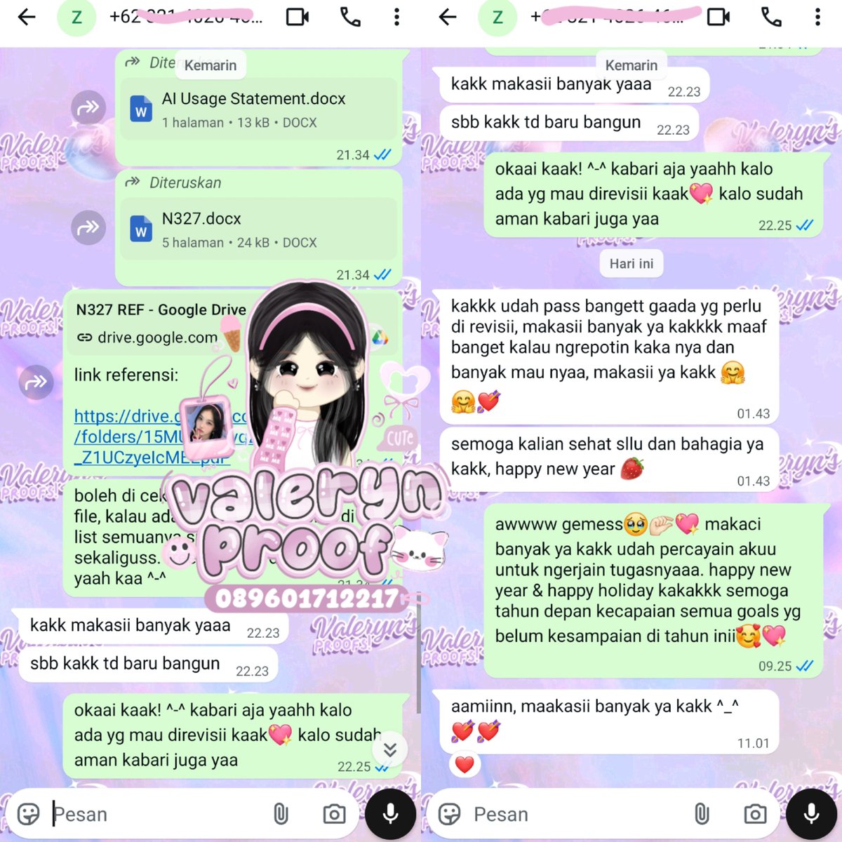 Vale ʚଓ Tutor Bimbingan & Joki Skripsi ; Olah Data tweet media