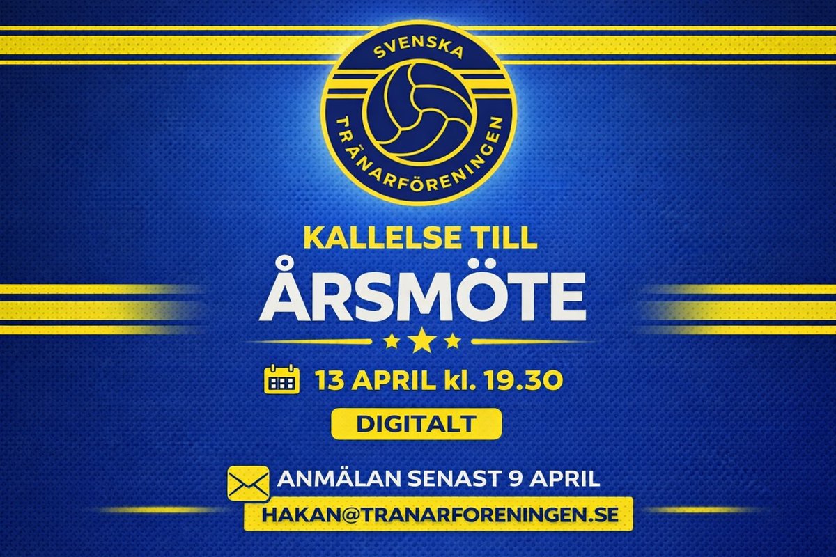 Tränarföreningen tweet media