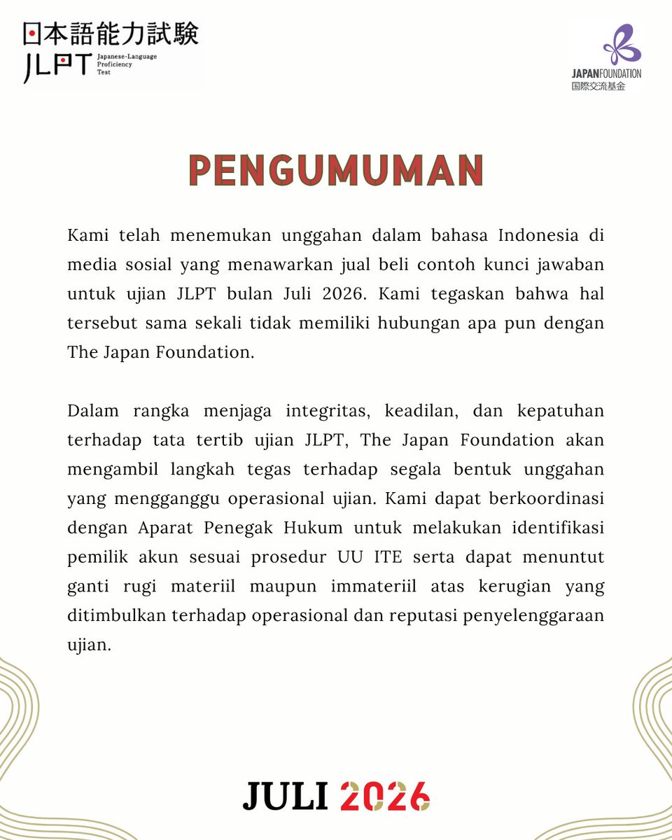 JF Jakarta tweet media