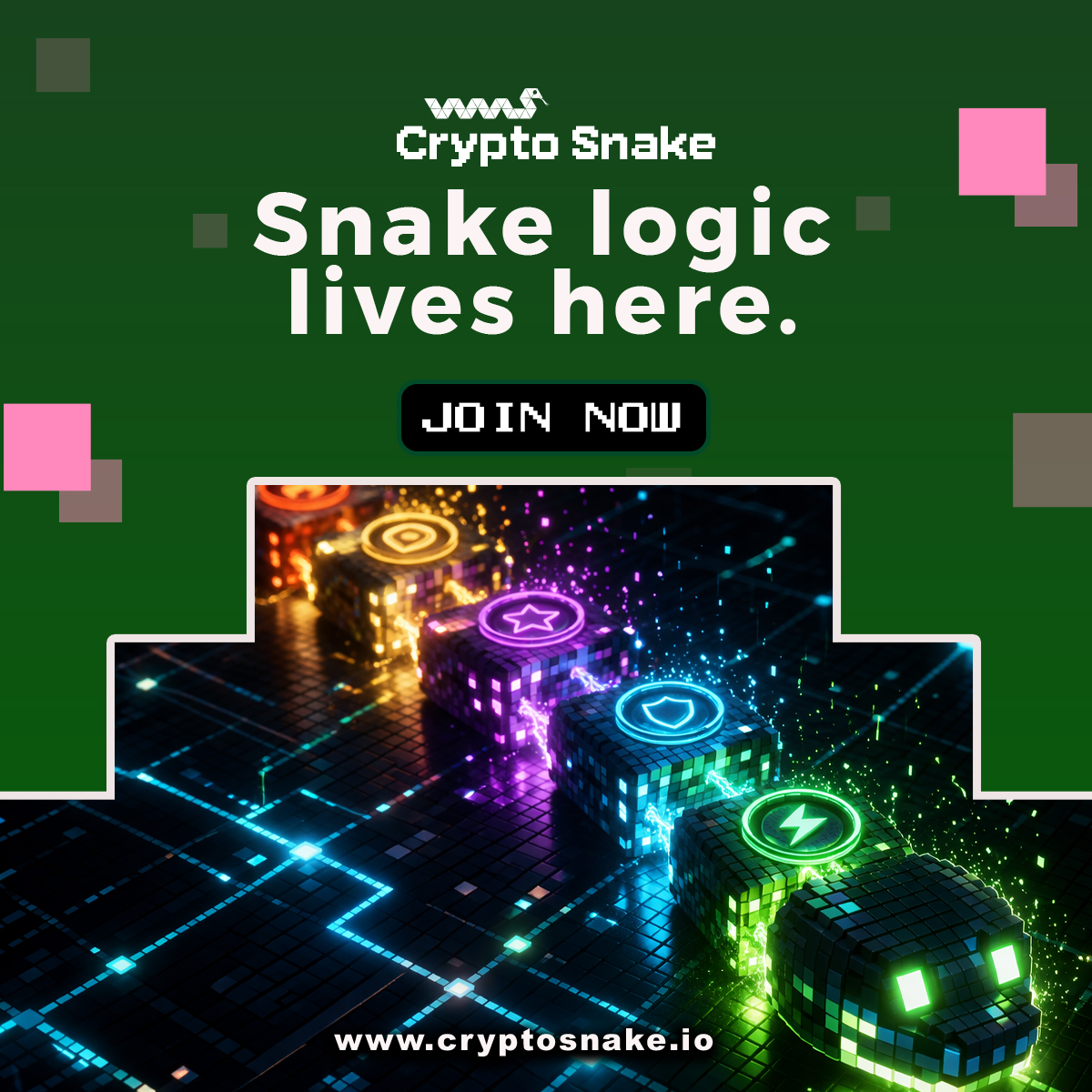 Crypto Snake tweet media
