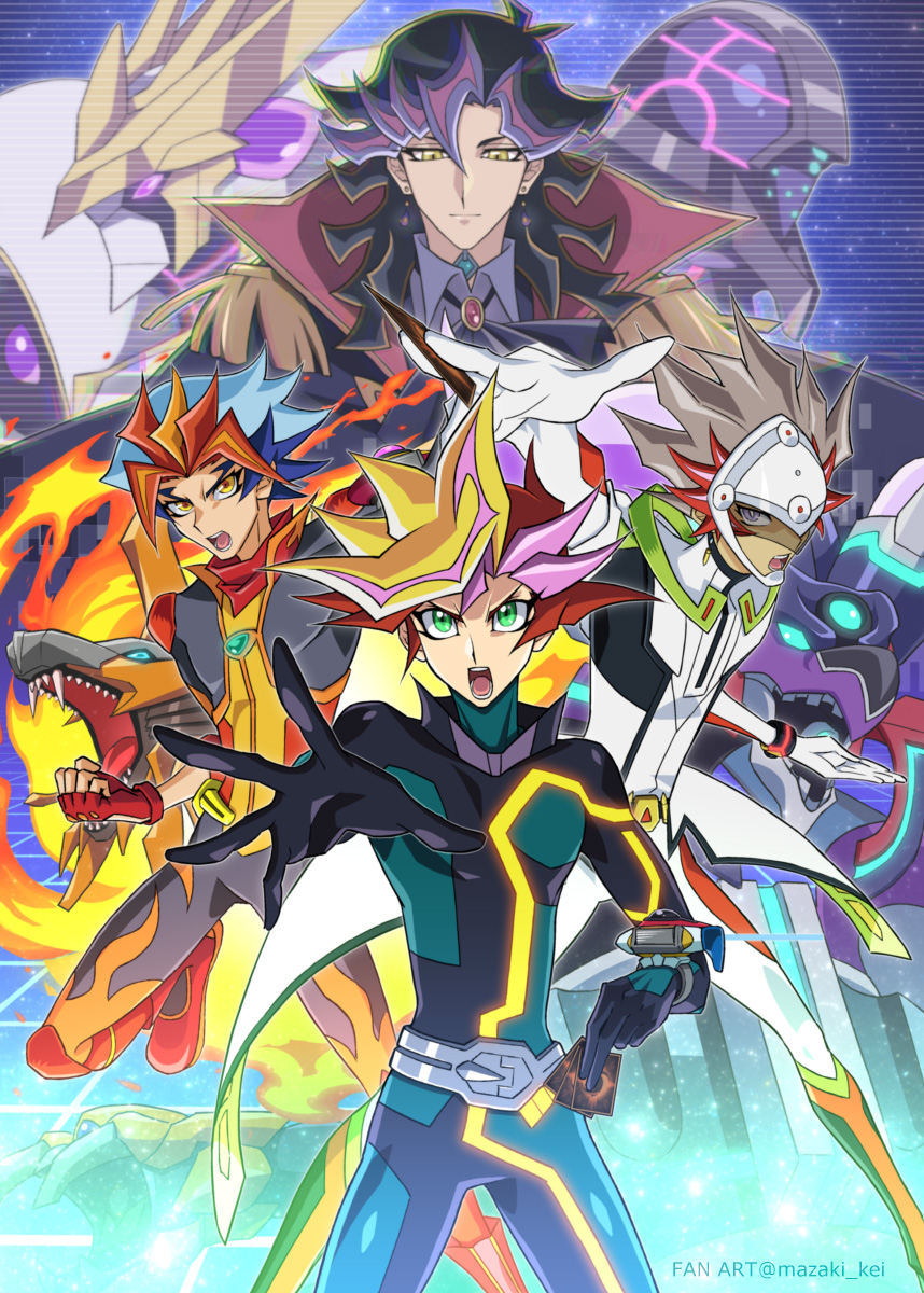 mazaki_kei's tweet photo. 『遊☆戯☆王VRAINS』YouTube一挙配信ラスト第112話～第120話は3月30日20時から！遊作とAiの結末を見届けよう！Into the VRAINS！（再掲） https://t.co/yRFfJR1azr