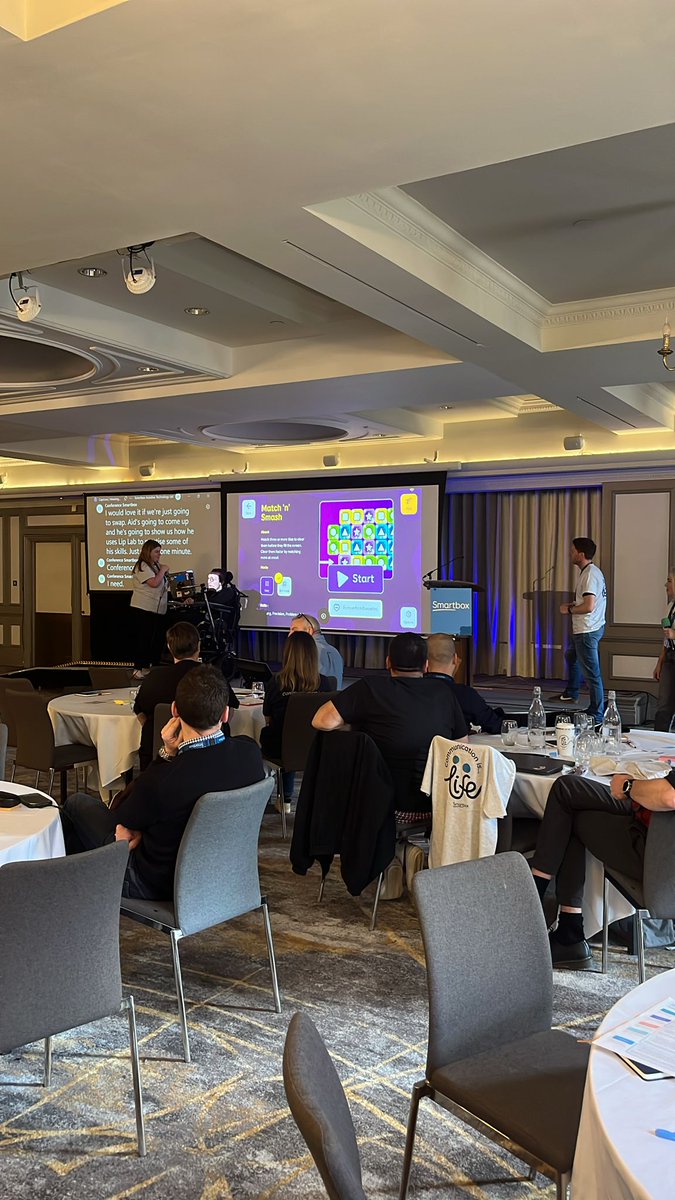 ATtherapy2012's tweet photo. Members of our team recently visited Bristol to attend a Smartbox Conference 😊
The event included a range of workshops and talks, with discussions focusing on symbol grid sets and Grid features.
#networking #AAC #smartbox @smartbox https://t.co/Rm2rExbl13