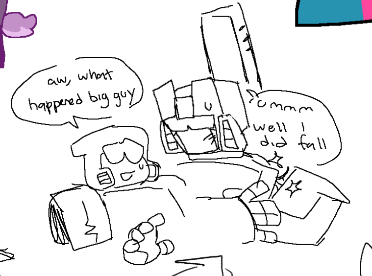 my fanart of the gang's communal oc team we made up for Hotpot (THEY DIED) (NOT HOTPOT SHES FINE)